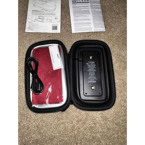 Homedics UV Clean, Portable Sanitizer, w/Cord & Original Box and Instructions. - Picture 2 of 2